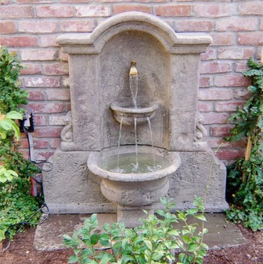 Giannini Garden Acqua Pia Wall Outdoor Water Fountain For Spout